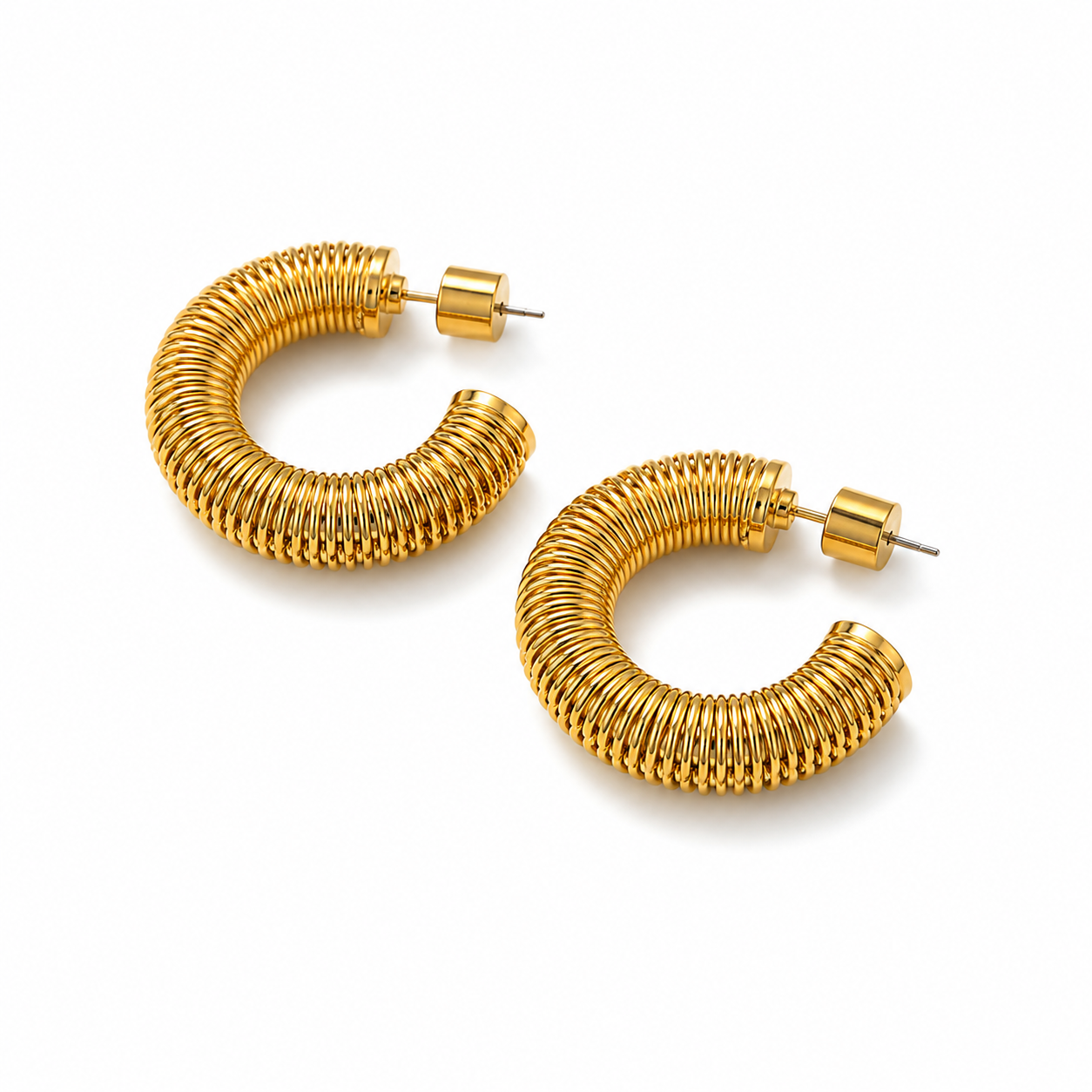 BEZL | Ribbed Hoops