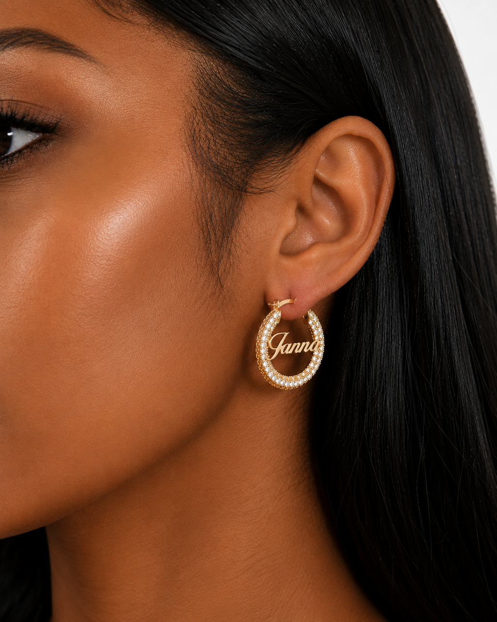 BEZL | Name Drop Hoops