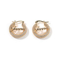 BEZL | Name Drop Hoops