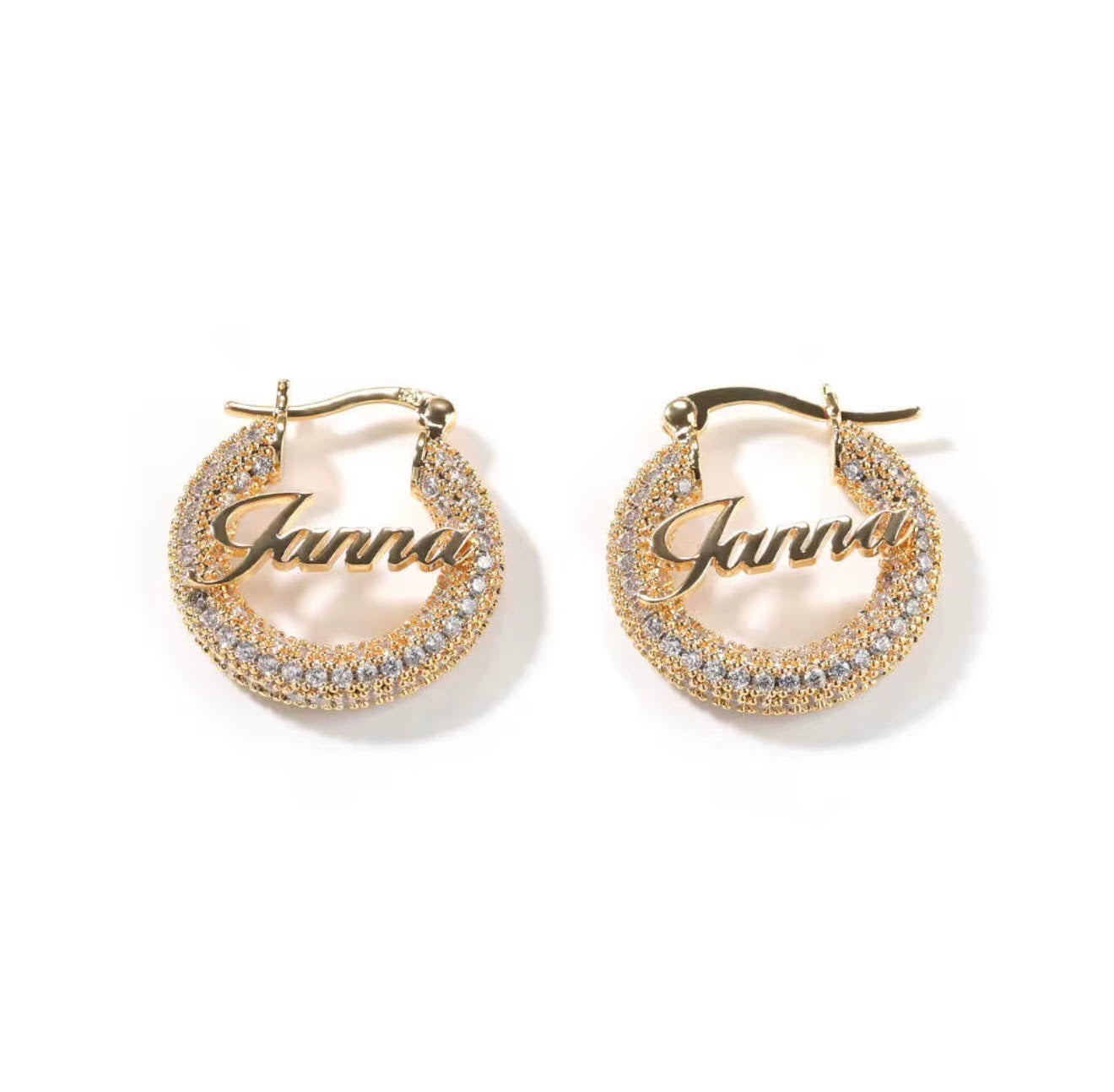 BEZL | Name Drop Hoops