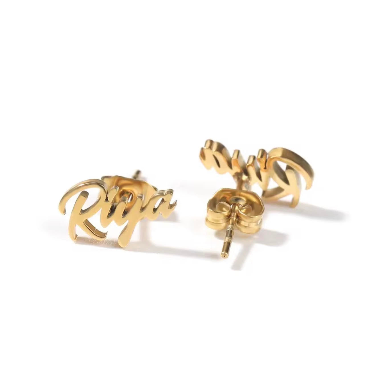 BEZL | Name Drop Studs
