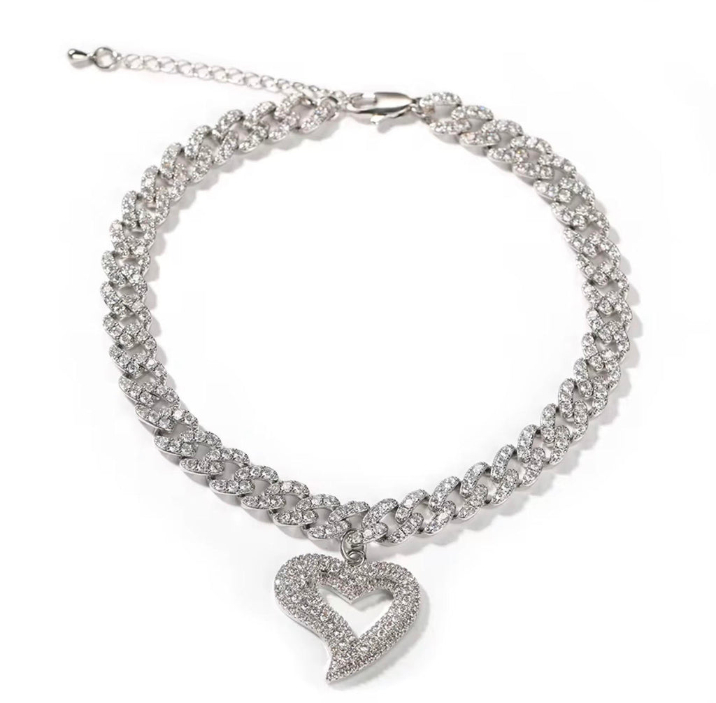 BEZL | Open Heart Anklet