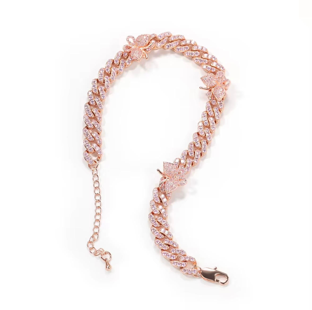 BEZL | Butterfly Effect Cuban Link Anklet