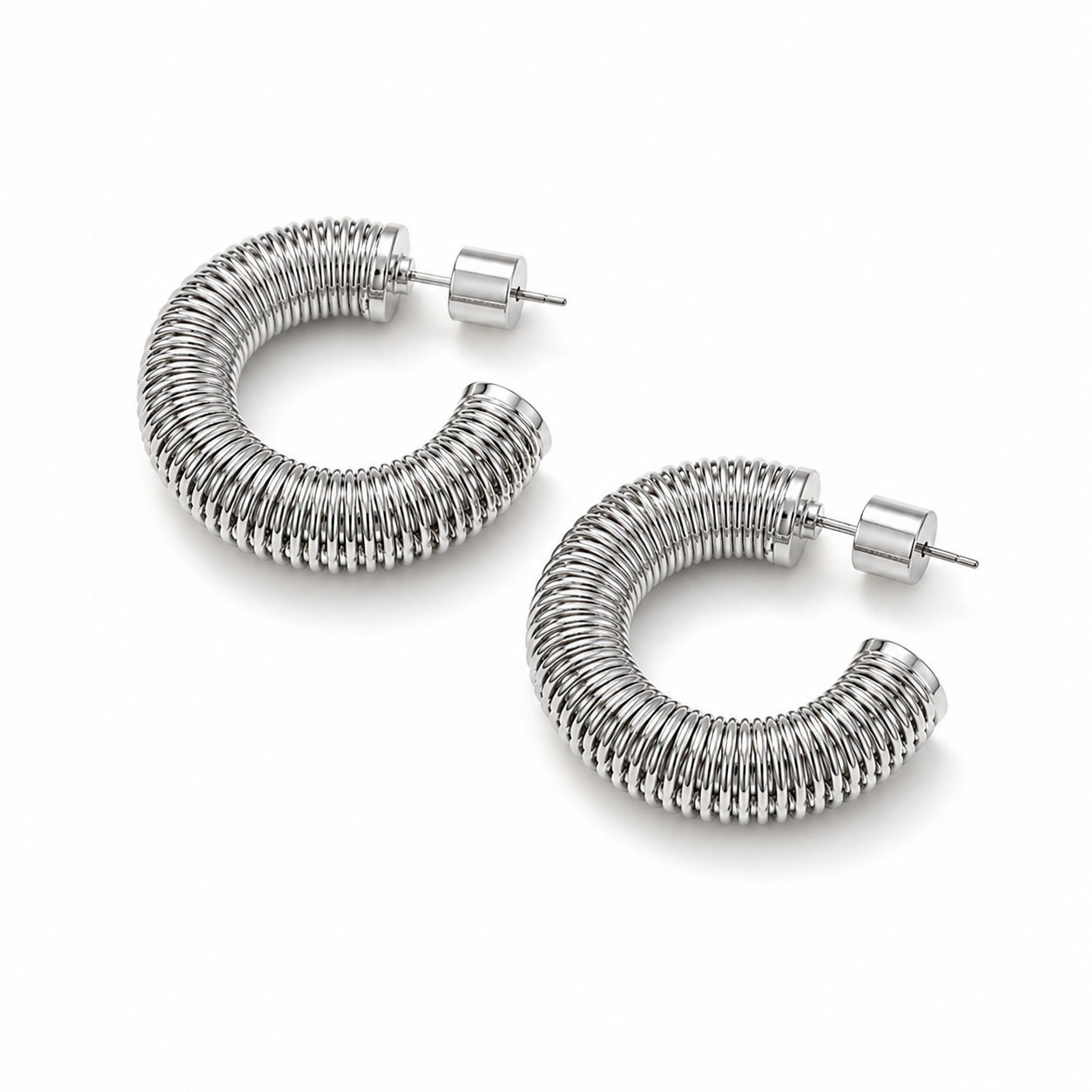 BEZL | Ribbed Hoops